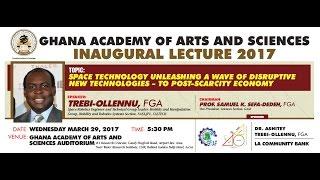 Inaugural Lecture by Dr. Ashitey Trebi-Ollennu (2017)