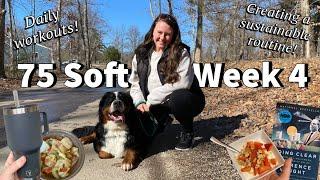 Working Out EVERY Day for Weight Loss | 75 Soft - Week 4 (My Journey)