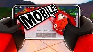 I Played ROBLOX The Strongest Battlegrounds on MOBILE for The FIRST TIME...
