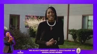 Misha Maynard | Re-Elect Bishop Jerry L. Maynard Sr For General Board