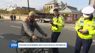 Acțiune IPJ în rândul bicicliștilor și al pietonilor