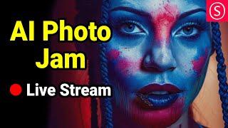AI Photo Jam - Live Stream - Join me & Have Fun