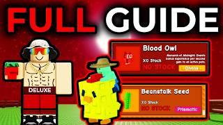 How to FULLY COMPLETE The BLOOD MOON UPDATE! (Grow A Garden Guide)