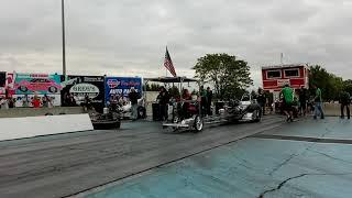 Jim Young vs Jason Greenwood at Time Machine Nationals at Great Lakes Dragaway September 4, 2021