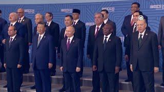 BRICS leaders pose for family photo at Summit