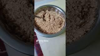 crunchy wheat sweet puttu made by my aunt#malida#music#love #foodlover#song #Evening snacks#recipe