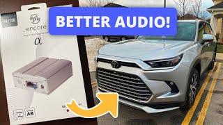 2024 Toyota Grand Highlander Beatsonic Amp Installation