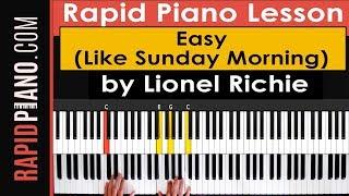 How To Play Easy (Like Sunday Morning) by Lionel Richie - Part 1