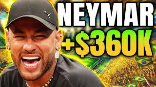 Neymar Destroys Alan Keating for $360,000 in Unbelievable Poker Hand