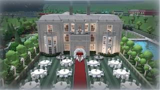 BUILDING A $1M WEDDING VENUE In BLOXBURG With The NEW UPDATE ITEMS