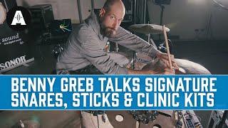 Benny Greb Talks Signature Snares, Sticks & Clinic Kits!