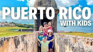 Planning a Trip To Puerto Rico with Kids (1 Week Family Itinerary)