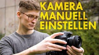 KAMERA RICHTIG EINSTELLEN  | Blende, ISO, Verschlusszeit