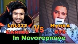 Hydra BTS vs Lolzzz Gaming Fight In Novorepnoye | Emulator | Shaktimaan Gaming