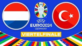 EURO 2024 Viertelfinale · Niederlande – Türkei | Fussball EM Highlights (EA FC / PS5 / UHD) #48