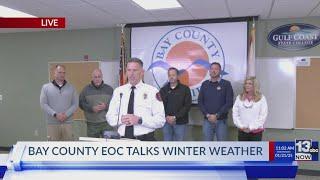 Bay County EOC talks winter weather