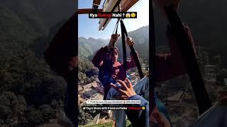 kya Rukegi Nahi bhaiya | Thrill Factory Rishikesh | uttarakhand #bungeejumping #rishikesh #travel