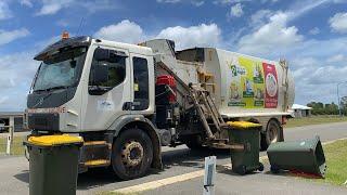 Bundaberg Recycling - Waste Truck On Yellows