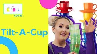 Kids Fun Games | Tilt-A-Cup Fun Game  | Games Activities for Kids : Tilt-A-Cup | Destiny Kids TV