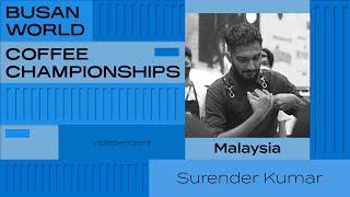 Surender Kumar, Malaysia | 2024 World Barista Championship | Round One