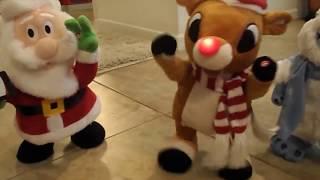 Gemmy Animated Christmas Plush 2015 Collection