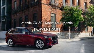 The all-new Mazda CX-80 – Powertrain