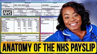 NHS PAYSLIP EXPLAINED ! UNDERSTANDING YOUR NHS PAYSLIP