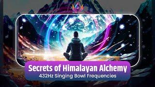 Secrets of Himalayan Alchemy | 432Hz Singing Bowl Frequencies for Deep Relaxation & Healing