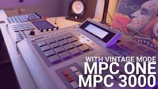 MPC 3000 vs MPC One - Sampling Comparison (With Vintage Mode)