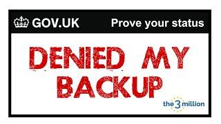 #DeniedMyBackup the3million webinar