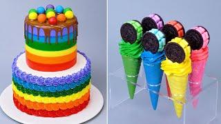  19+ Stunning Colorful Cake Decorating Tutorials | Genius Chocolate Decorating Recipes