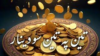 Teen py teen so denar | تین پہ تین سو دینار | Allama Muhammad Naveed Iqbal Chisti