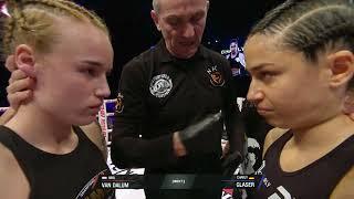 The Heated Women's Fight at Enfusion 143! Nina Van Dalum vs Charly Glaser