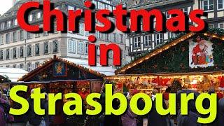 Christmas Market in Strasbourg, France