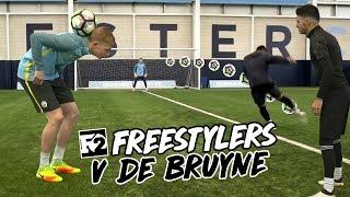 F2 FREESTYLERS & KEVIN DE BRUYNE | Epic Flicks, Tricks & Volleys