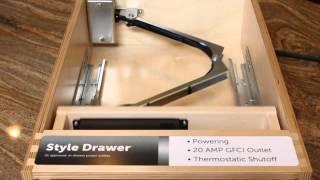 Docking Drawer Power Outlets