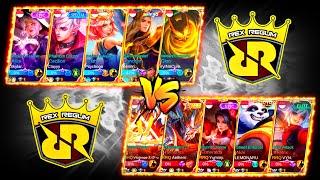 BTR KENNN FACE RRQ LEMON! RRQ + BTR KENN vs RRQ + RRQ LEMON! | MOBILE LEGENDS