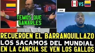 ¡EXPLOTO! FARFAN CUADRA A PERIODISTAS COLOMBIANOS PORQUE QUISIERON DISMINUIR ALA SELECCION PERUANA