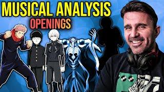 MUSIC DIRECTOR REACTS | Musical Analysis - Multi Anime Openings (2)