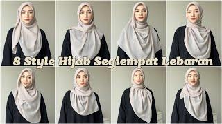 Tutorial Hijab Segiempat/Square Lebaran