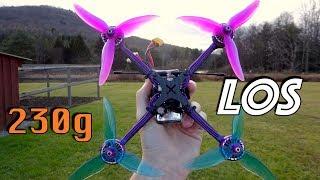 Finally Flying a REAL LOS Quad (With Stick Overlay)