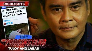 Renato wants to take advantage of Art's mourning and carry out his plans | FPJ's Ang Probinsyano