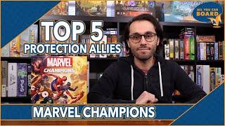 My Top 5 PROTECTION ALLIES | Marvel Champions