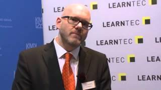 Jürgen Kappus von ka:media im Gespräch auf der LEARNTEC 2016