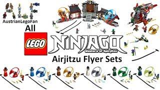 All Lego Ninjago Airjitzu Flyer Sets - Lego Speed Build Review