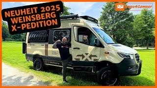 Weinsberg X-Pedition 600 MQ - Der Offroad-Camper auf Mercedes Spinter 4x4 Basis