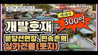 매물-6 . [매매 300억] 토지 및 건물 - 경기도 용인시 기흥구 보라동