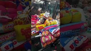 I Could Not Stop Winning GIANT CANDY From This Claw Machine!