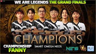 H2WO CHAMPION | OMEGA NEOS VS RSGX GAME 6  WE ARE LEGENDS GRAND FINALS | OMGN VS RSGX