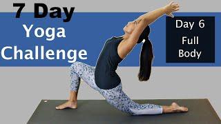 7 Day Yoga Challenge | Day 6 | Full Body | Yoga at Home | Yogbela